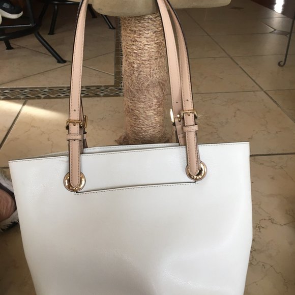 Michael Kors White Tote - Picture 3 of 3